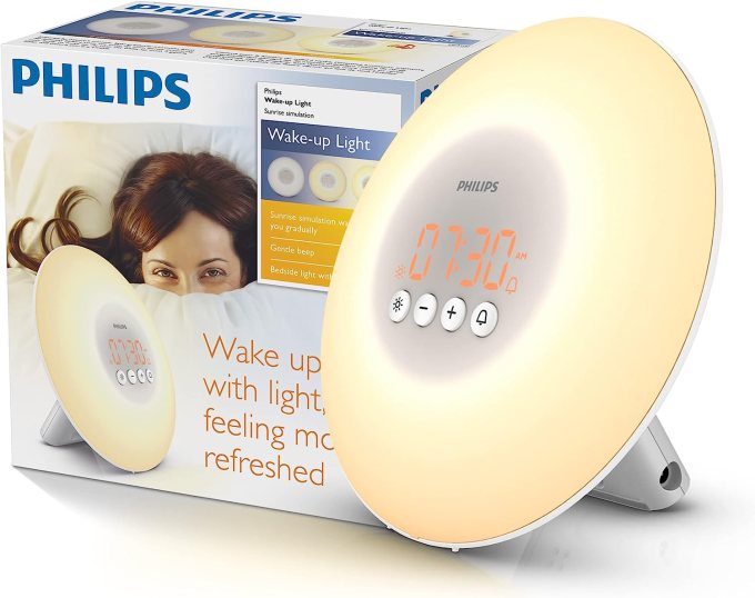 Reloj despertador con fototerapia Philips SmartSleep