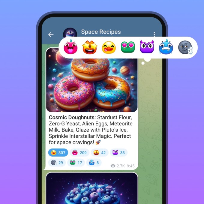 Emoji personalizzati per i canali in Telegram