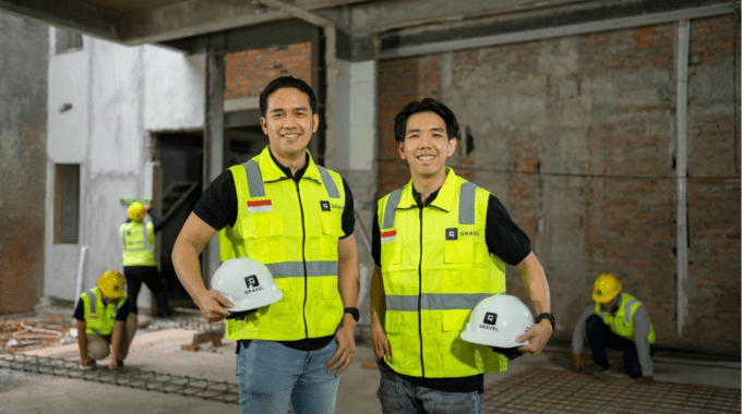 Gravel co-founders and CEOs Georgi Ferdwindra Putra and Fredy Yanto