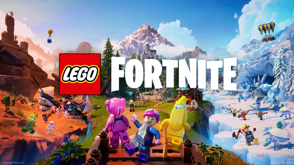 Imagen promocional de Lego Fortnite