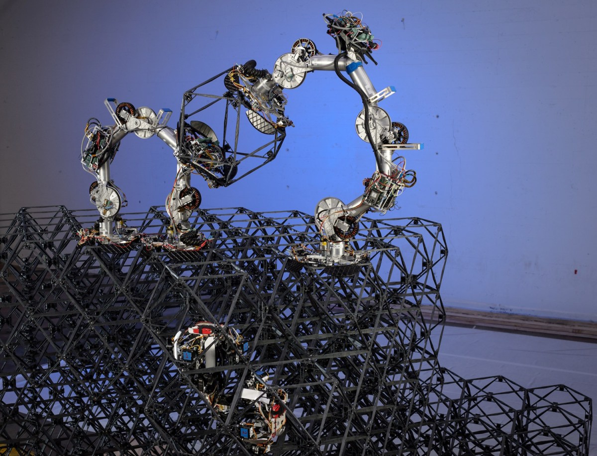 NASA’s self-assembling robotic structures could be the next stage of space construction