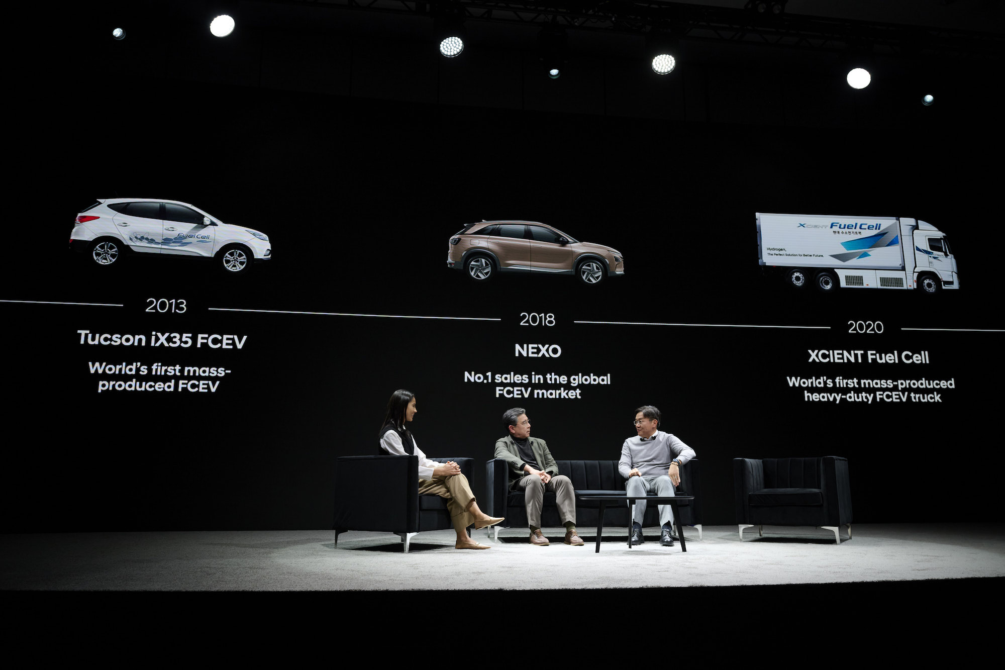 Hyundai Hydrogen 2024 en el Consumer Electronics Show (CES).