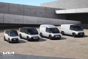 Kia commercial van EV PBV lineup