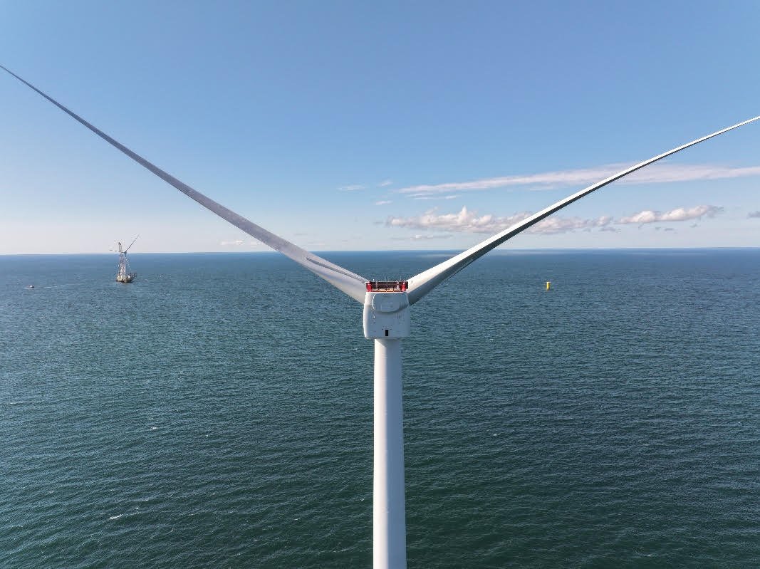 Large offshore wind farms are now funneling sweet battery juice to the US grid