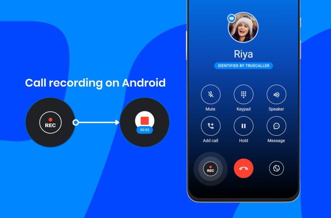 Grabación de llamadas de Truecaller en Android