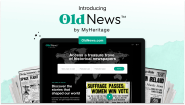 MyHeritage debuts OldNews.com, offering access to millions of historical newspaper pages Image
