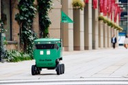Uber Eats is launching a delivery service with Cartken’s sidewalk robots in Japan Image