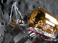 Intuitive Machines faces early end to moon mission after lander tips over Image