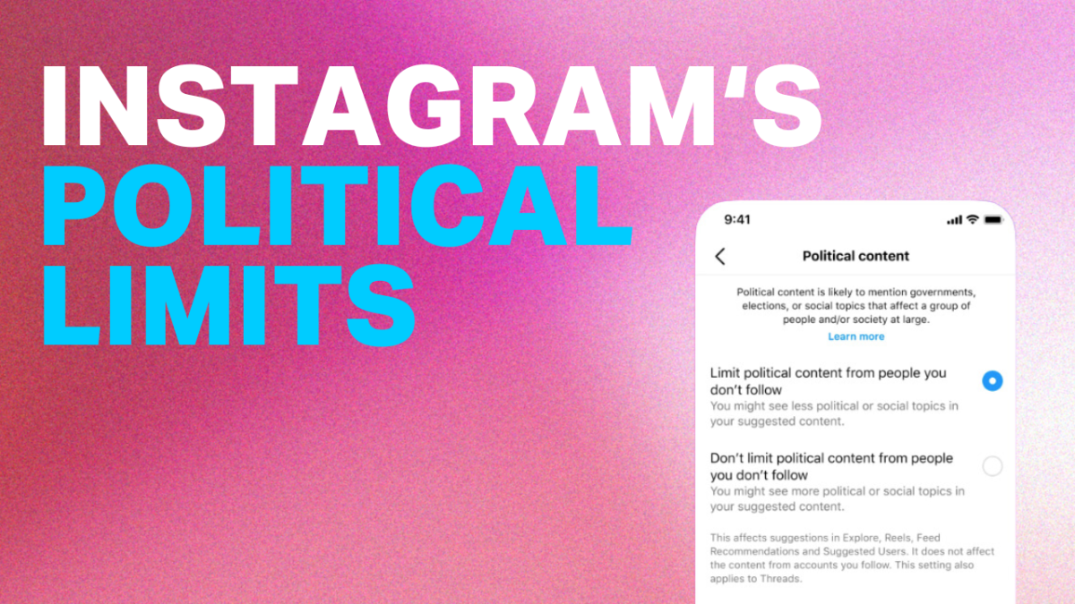 Instagram Political TechCrunch Minute YT