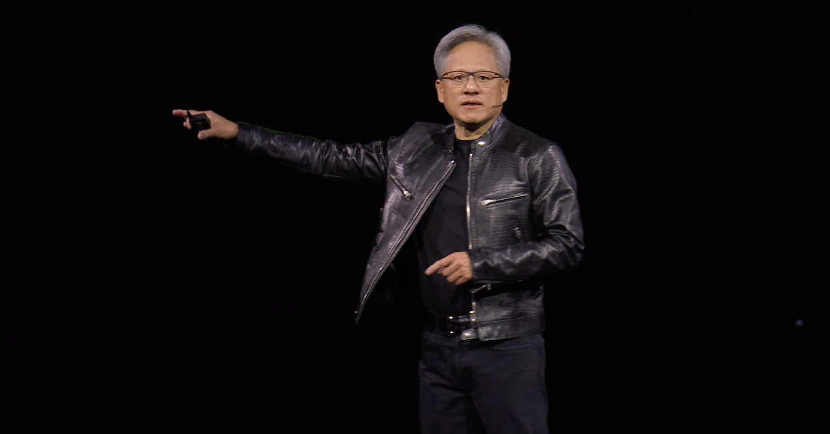 El director ejecutivo de NVIDIA, Jensen Huang, presentado en GTC 2024