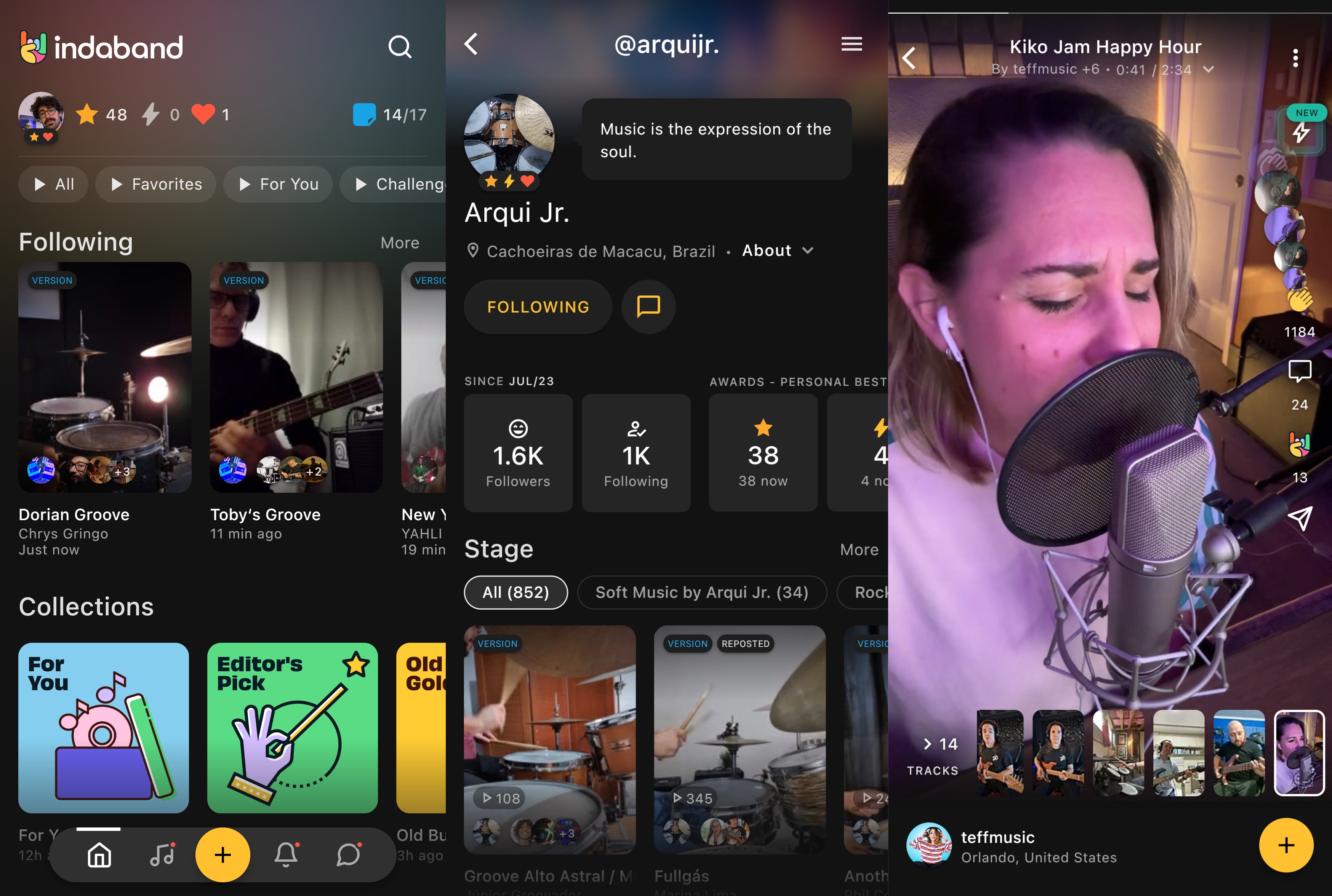 Indaband’s new app lets you create music with people around the world